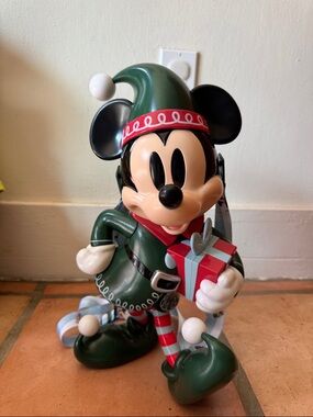 Mickey Mouse Disneyland Elf Christmas Popcorn Bucket
